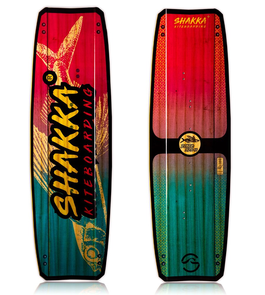 Tabla kitesurf Tipo Twintip Modelo Zonda 1.42 SHAKKA SURFING